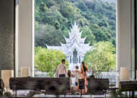 Blick aus der Lobby