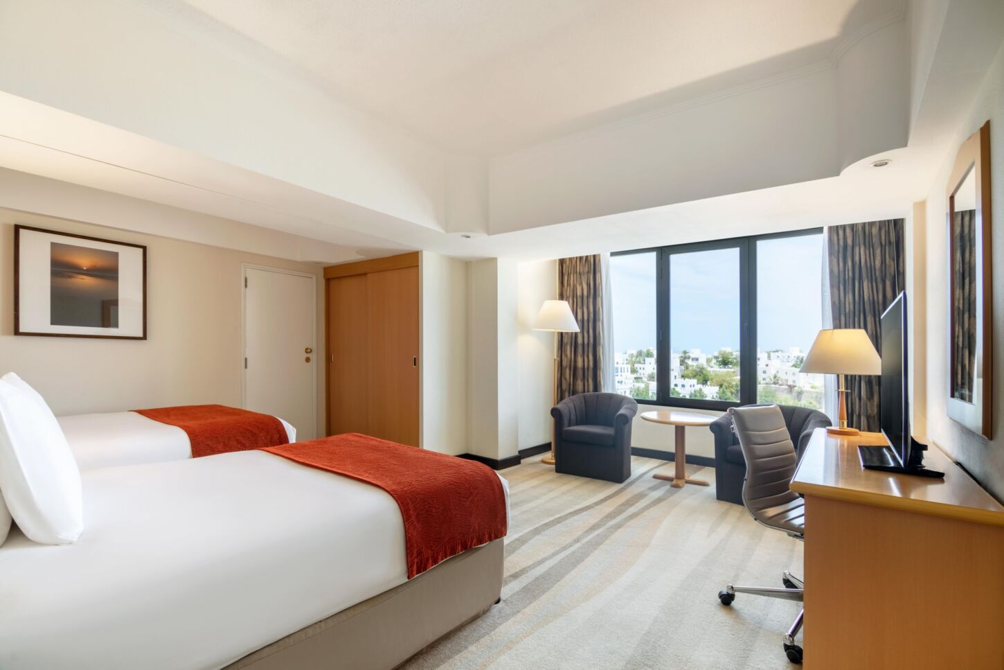 Zimmer mit Stadtblick