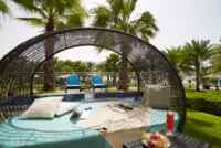 Wellness-Zimmer mit Zugang zum Pool
