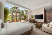 Wellness-Zimmer mit Zugang zum Pool