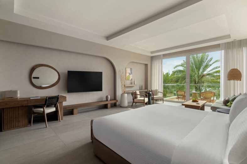 Premium-Zimmer mit Gartenblick