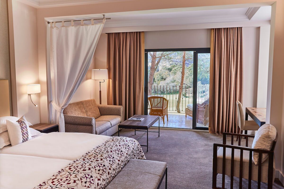 Premium Doppelzimmer mit Blick auf den Golfplatz