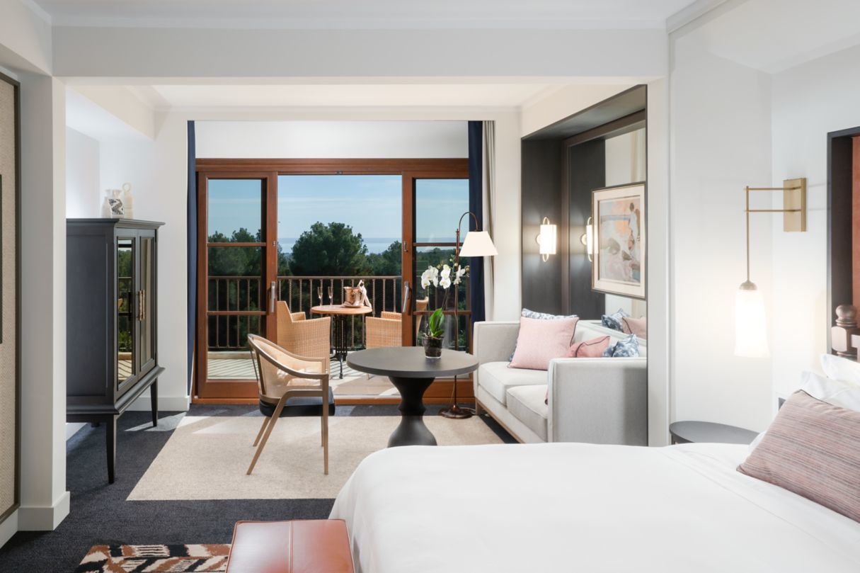 Deluxe Gästezimmer mit Balkon