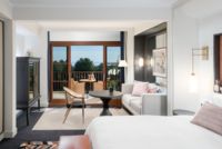 Deluxe Gästezimmer mit Balkon