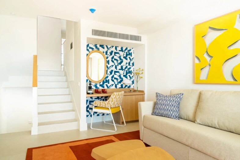 Studio Suite Duplex mit Balkon